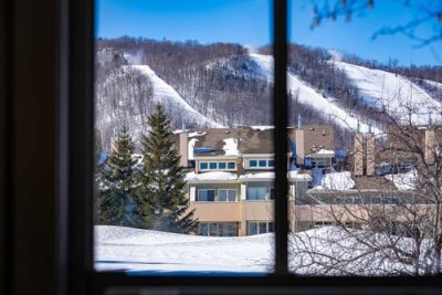 A real estate photo in The Blue Mountains, Ontario taken by Elevated Photos Canada.